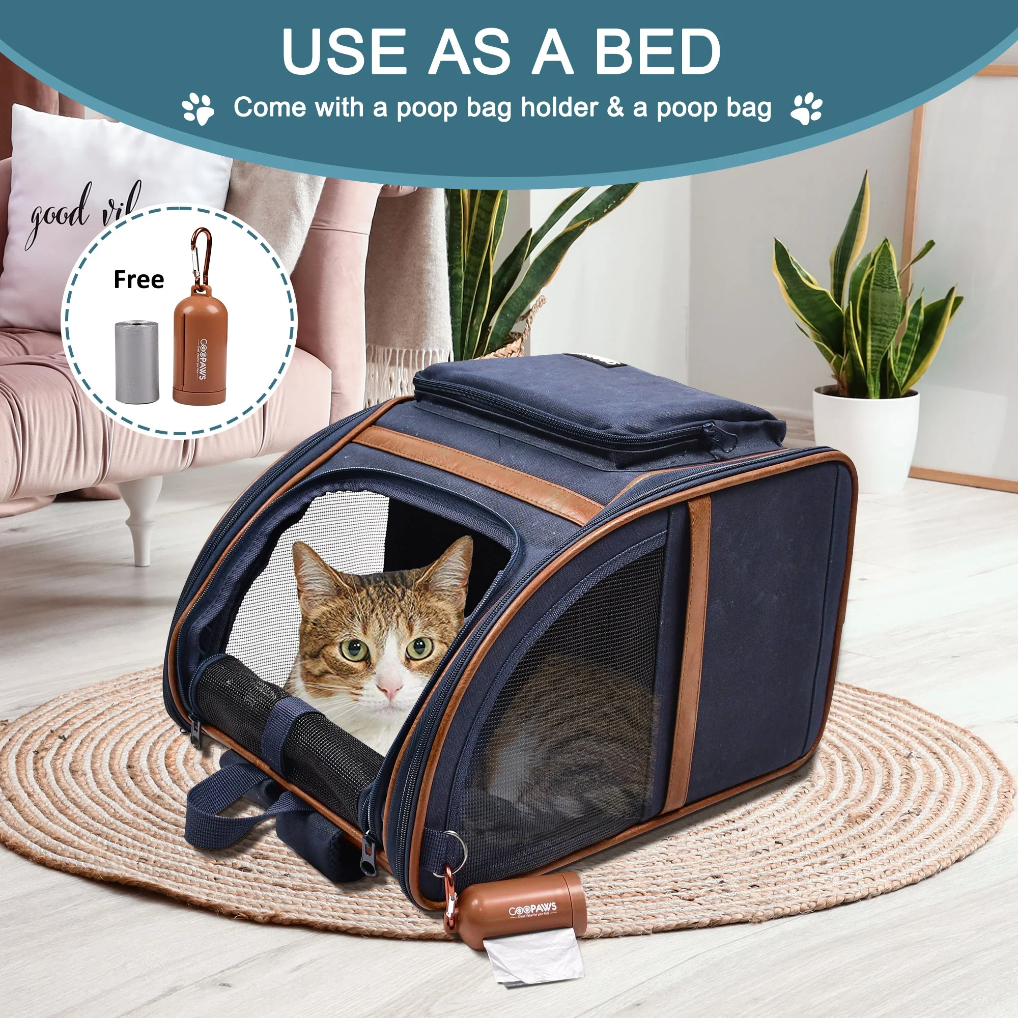 Jespet & GOOPAWS Pet Carrier Backpack - Image 6