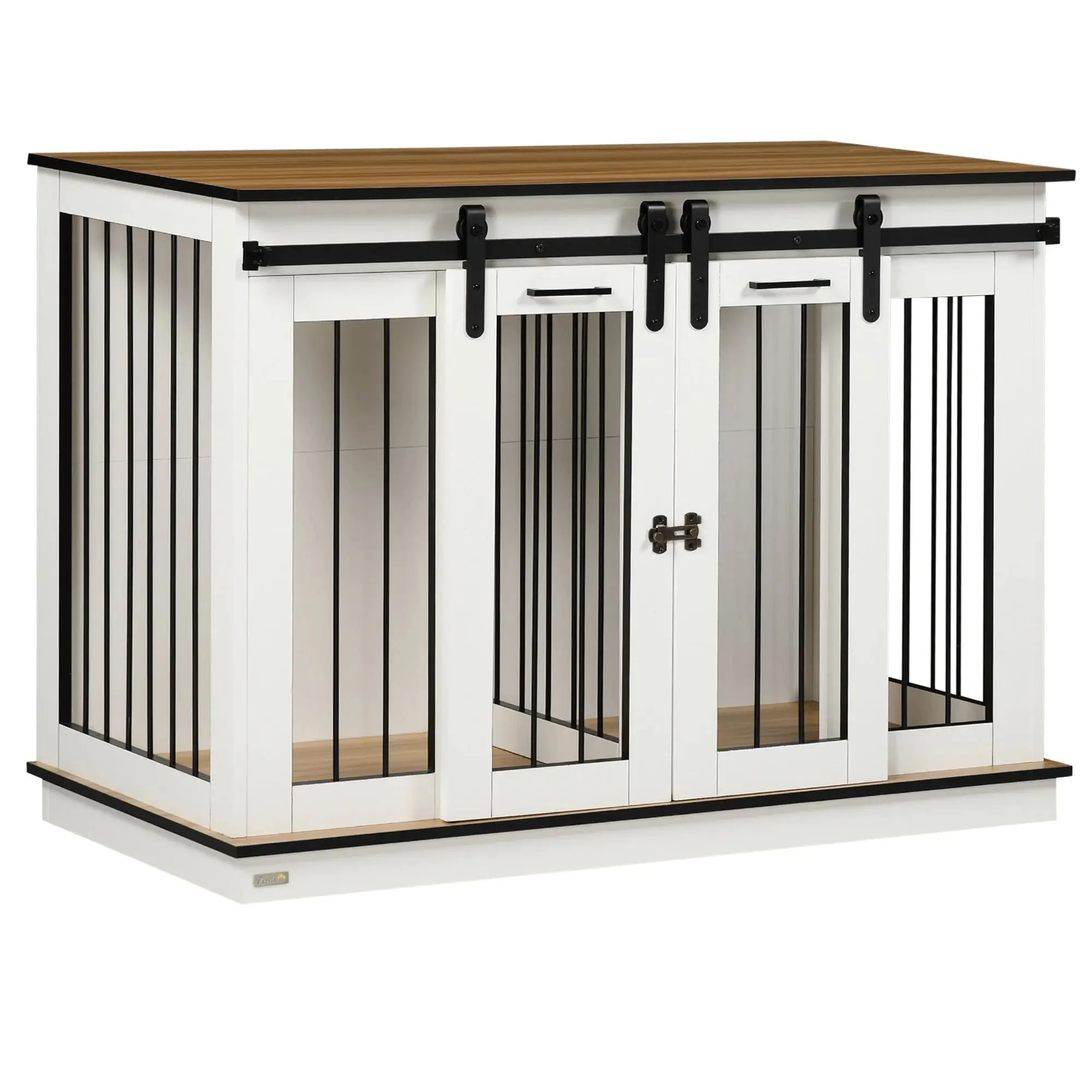 Jonas Large Dog Kennel Crate Furniture - Image 2