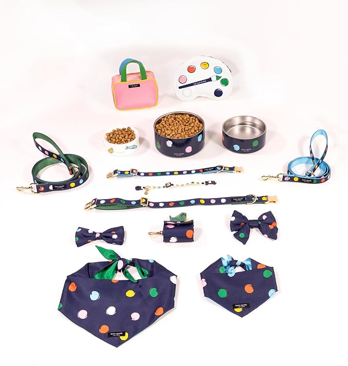 Kate Spade Watercolor Dot Small Leash - Image 4