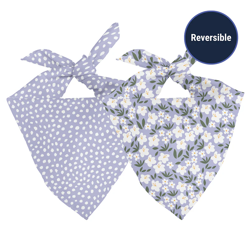 Lavender Dog Bandana - Image 2