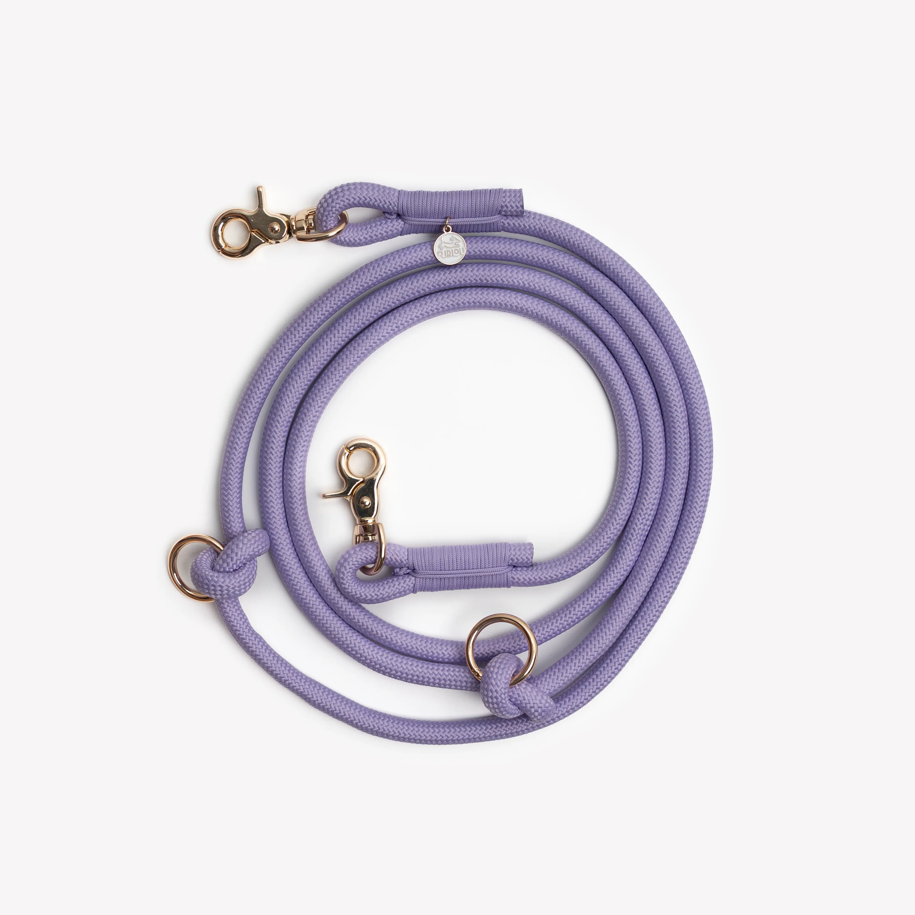 'Lavender' - Hands Free Braided Leash - Image 2