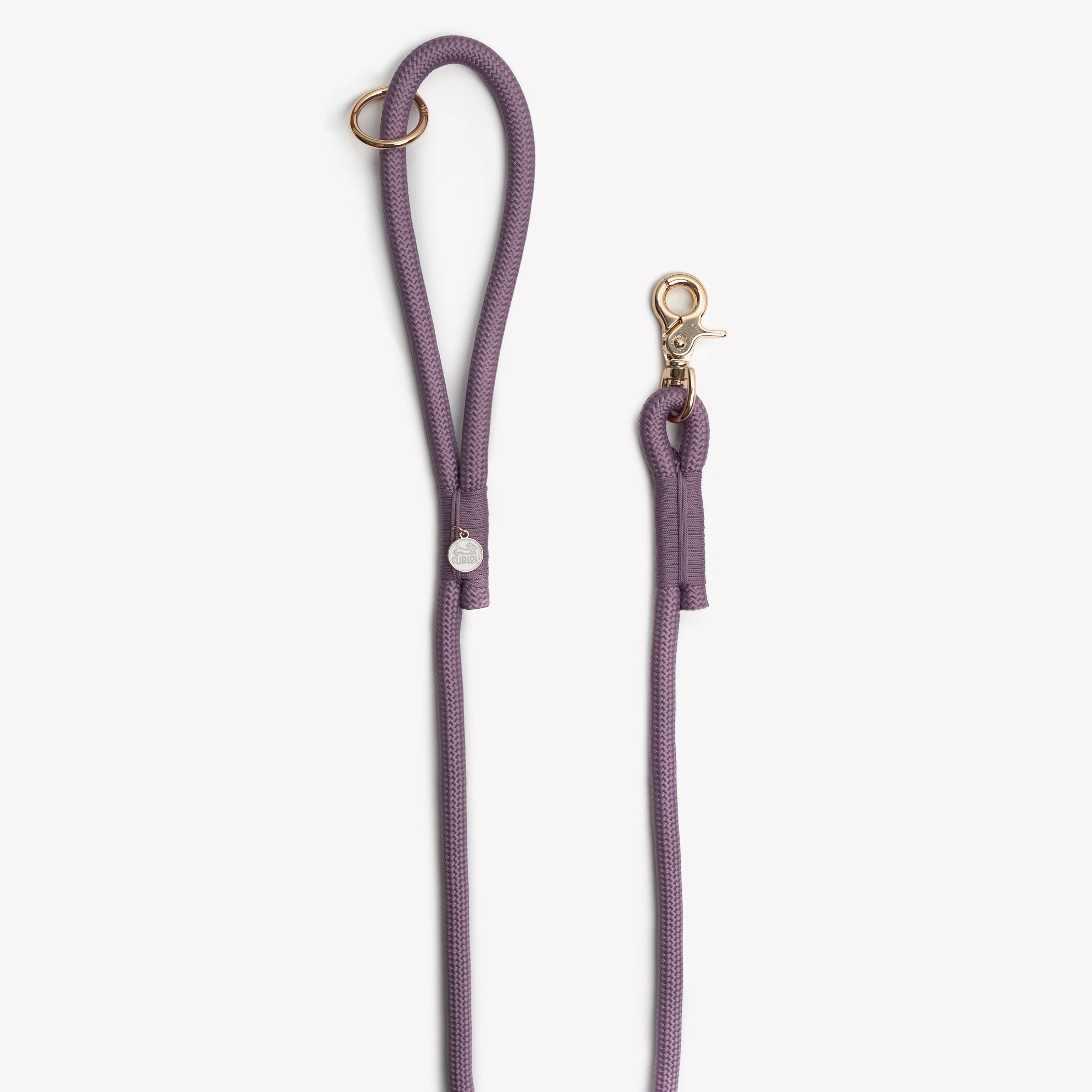 'Lilac' - Braided Rope Leash - Image 2