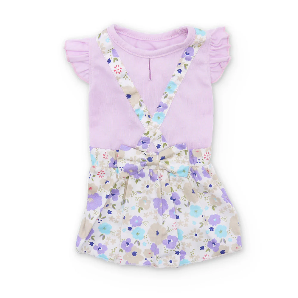 Lilac Cross Back Dress - Image 5