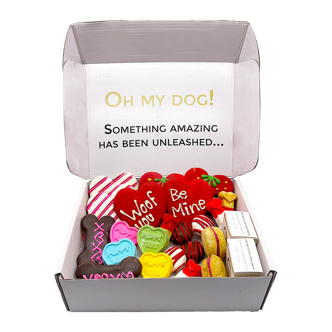 Love My Dog Themed Treats Box - Image 3