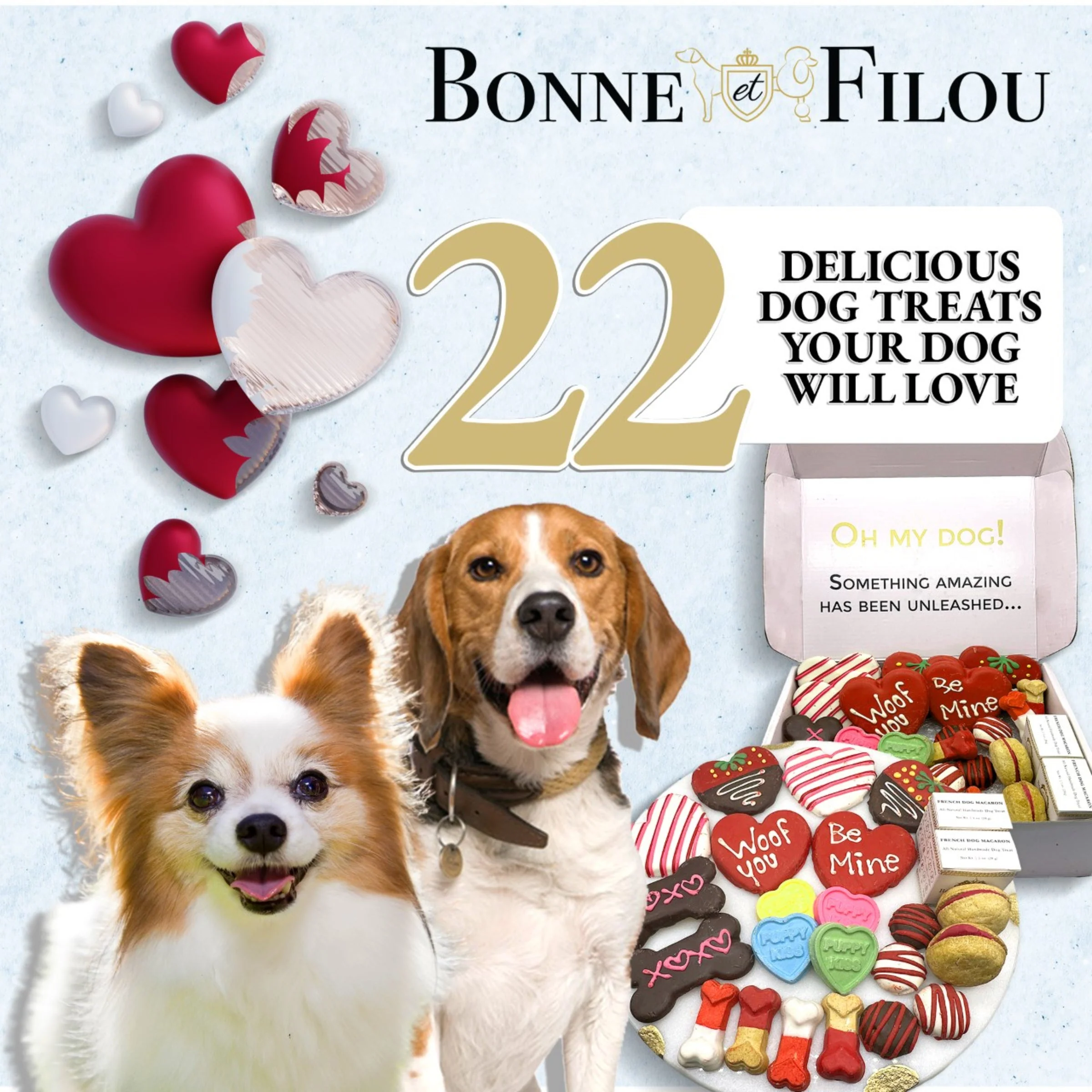 Love My Dog Themed Treats Box - Image 5
