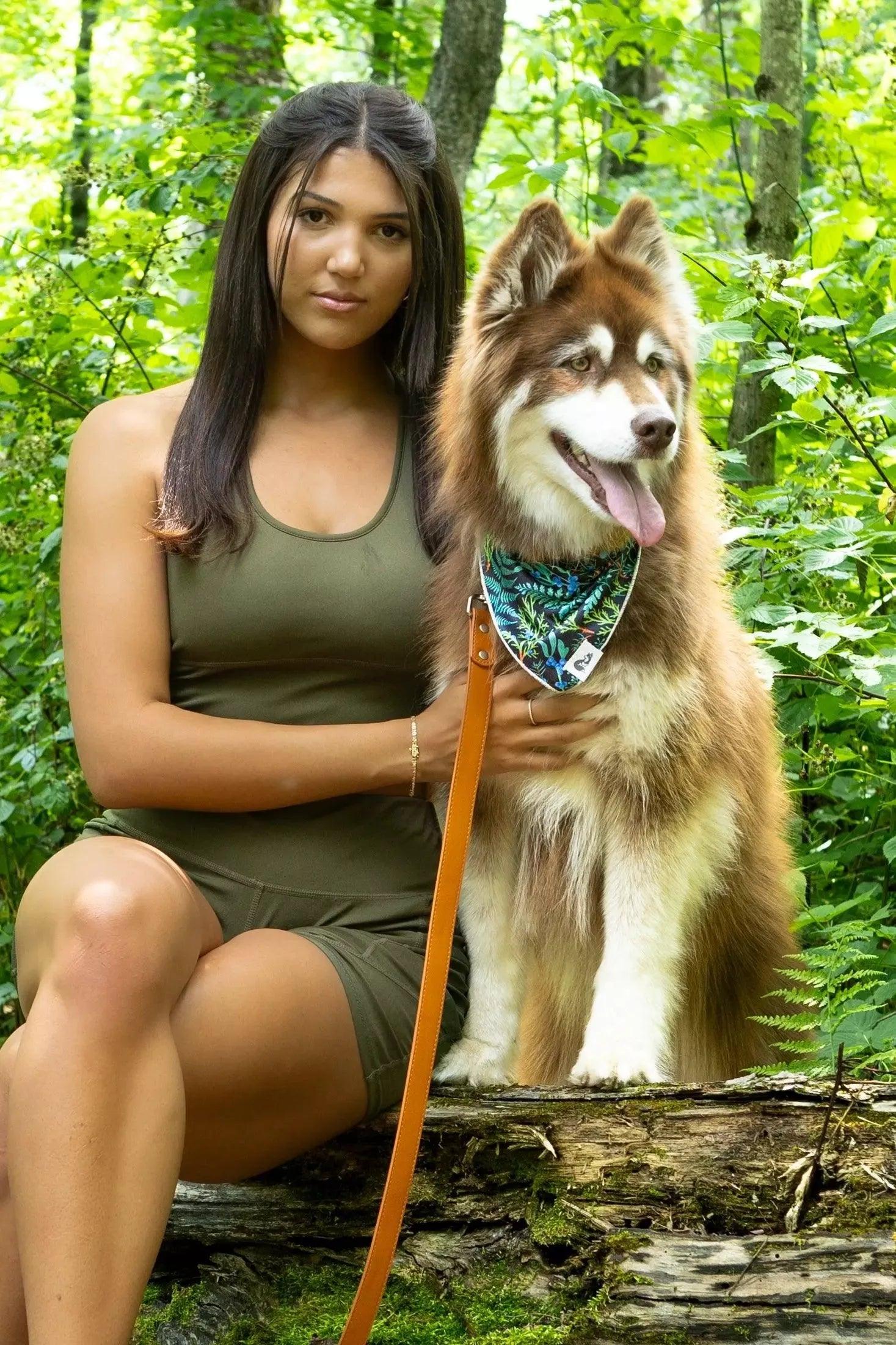 Magical Fern Forest Dog Bandana - Image 4
