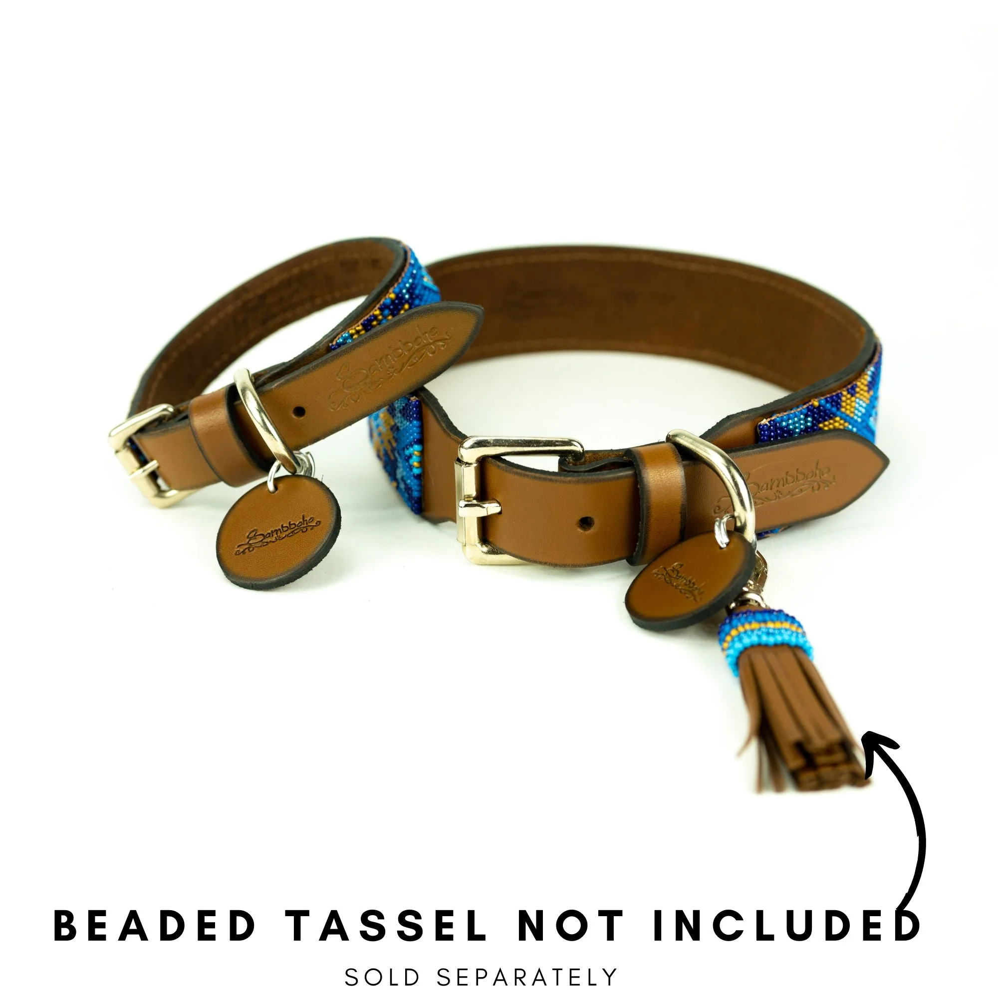 Maldives Sambboho dog collar (Glam Collection) - Image 3