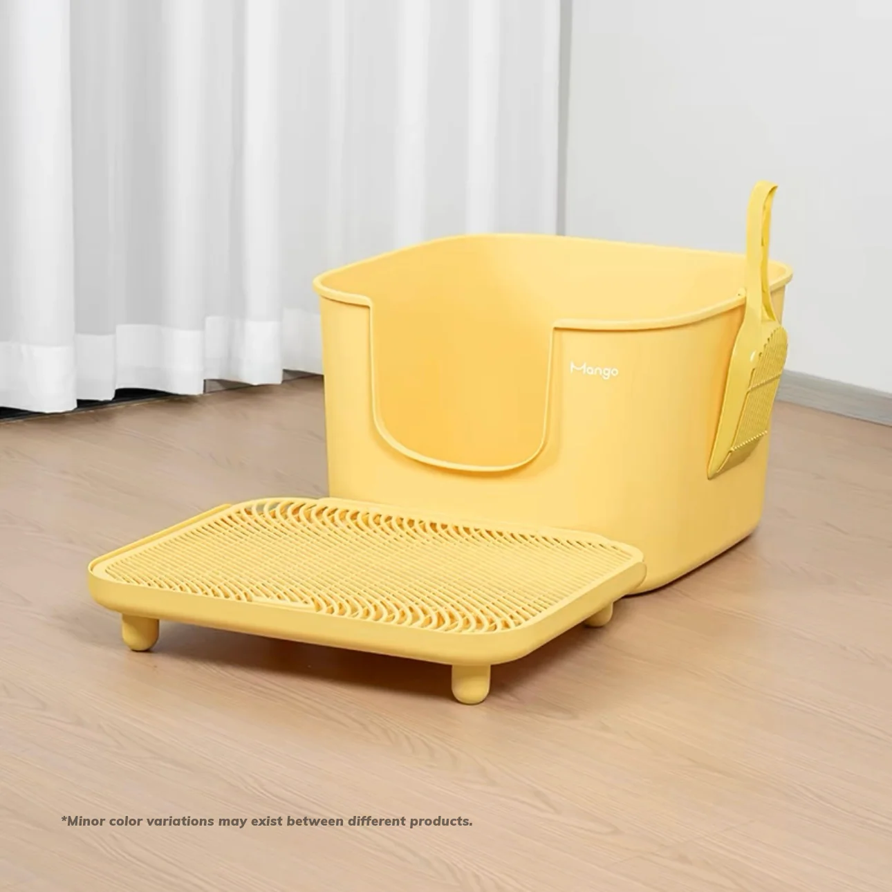 Mango Cube Litter Box XL Set | Litter Box with Mat, Scoop & Accessories - Image 19