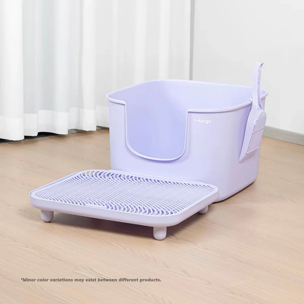Mango Cube Litter Box XL Set | Litter Box with Mat, Scoop & Accessories - Image 21