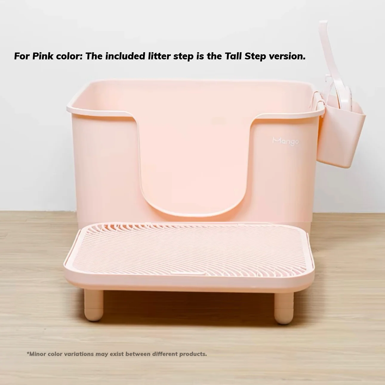 Mango Cube Litter Box XXL Set | High-sided Litter Box with Scoop, Storage & Step - Image 22