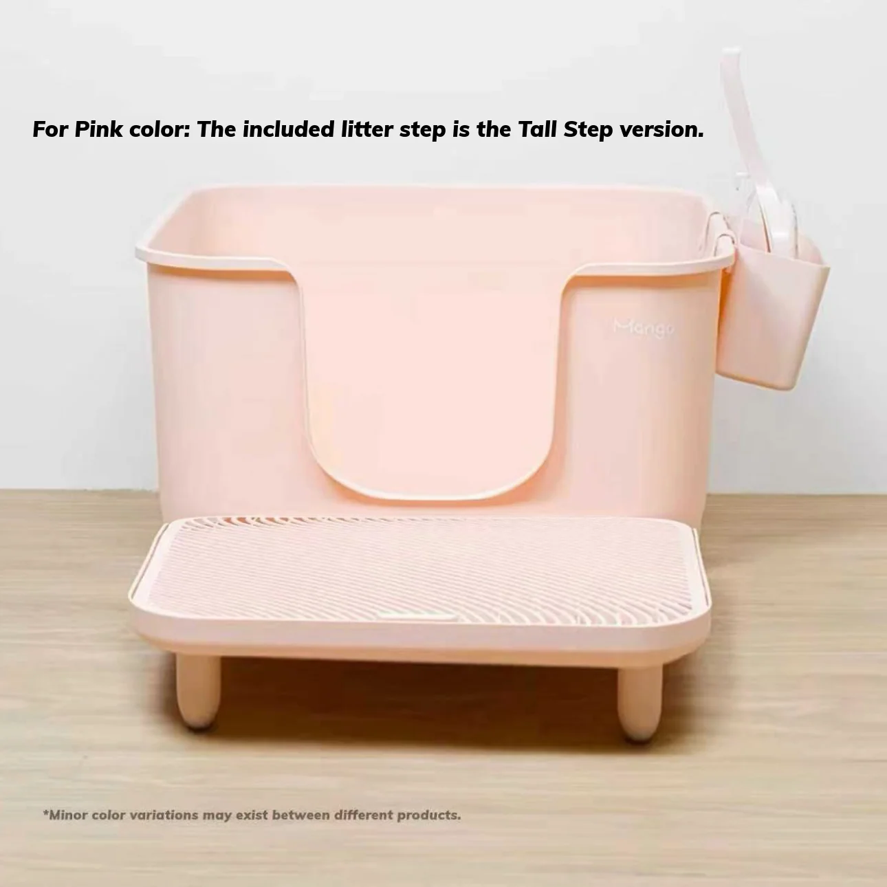 Mango Cube Litter Box XXL Set | High-sided Litter Box with Scoop, Storage & Step - Image 23