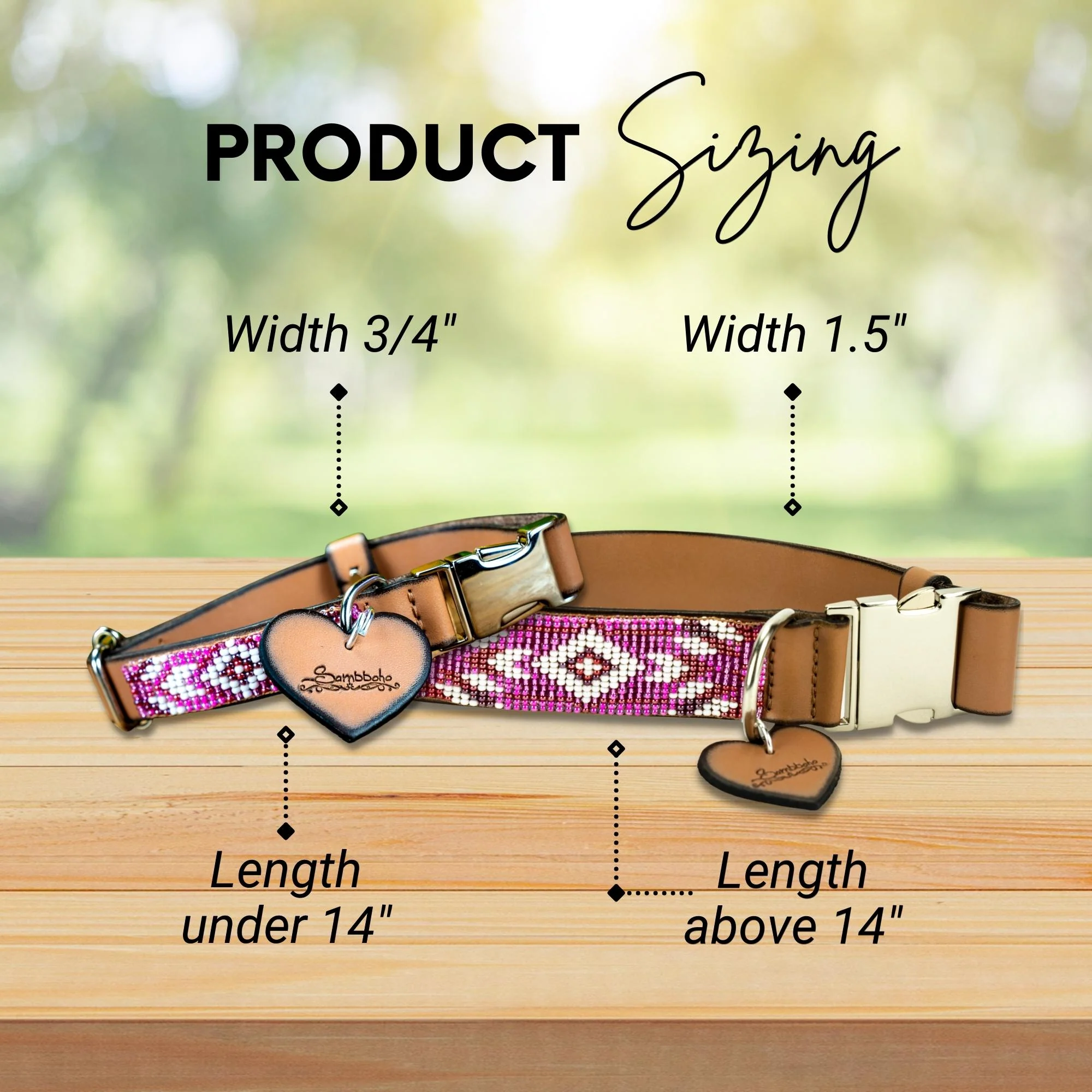 Melrose dog collar (quick release) - Image 3