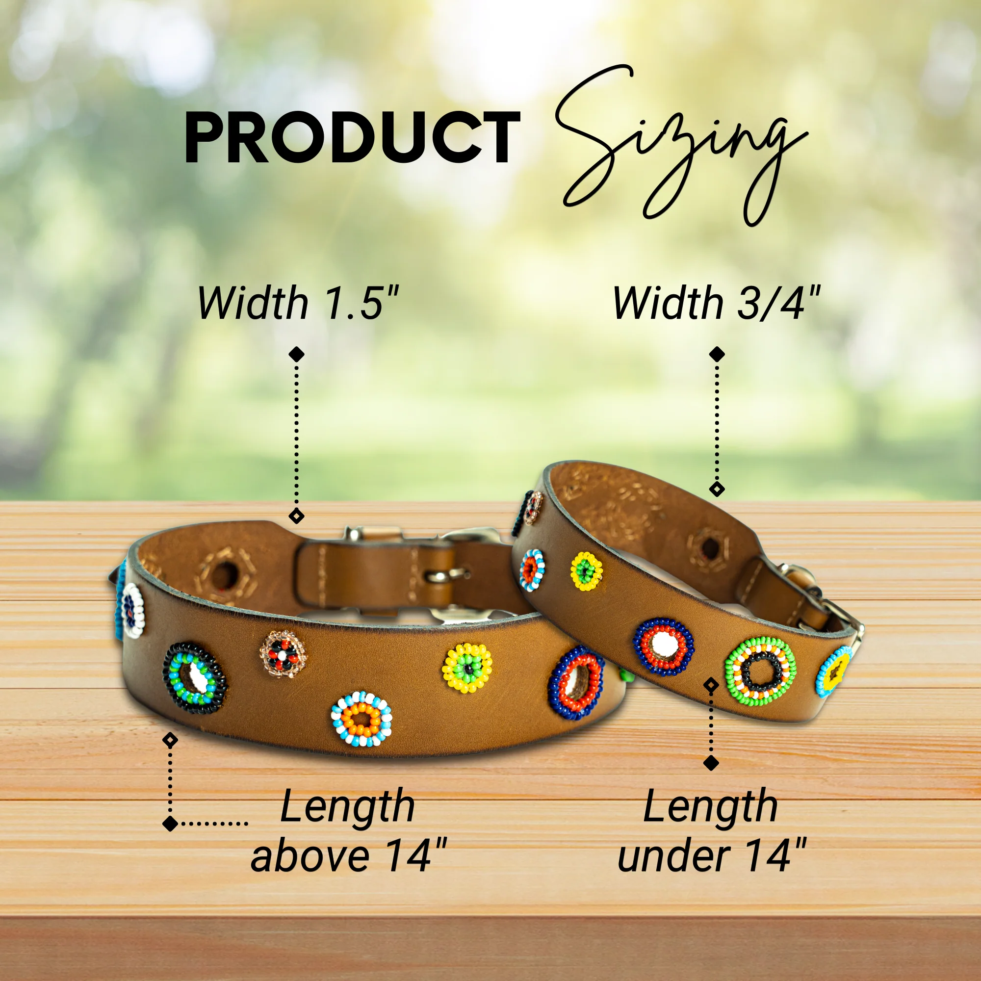 Miami Sambboho dog collar (made to order) - Image 4