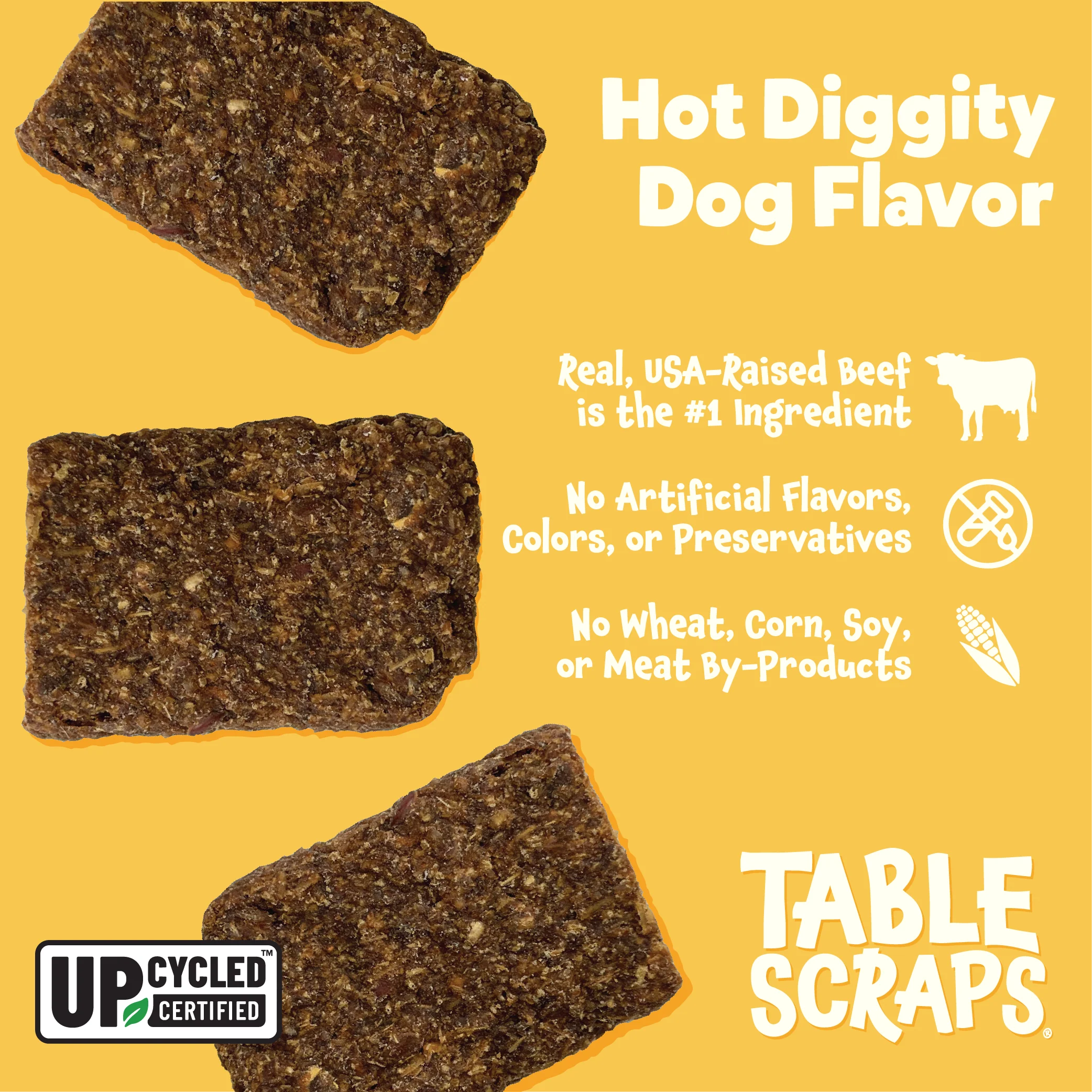 Mickey Mouse Hot Diggity Dog Flavor Dog Treats - Image 3