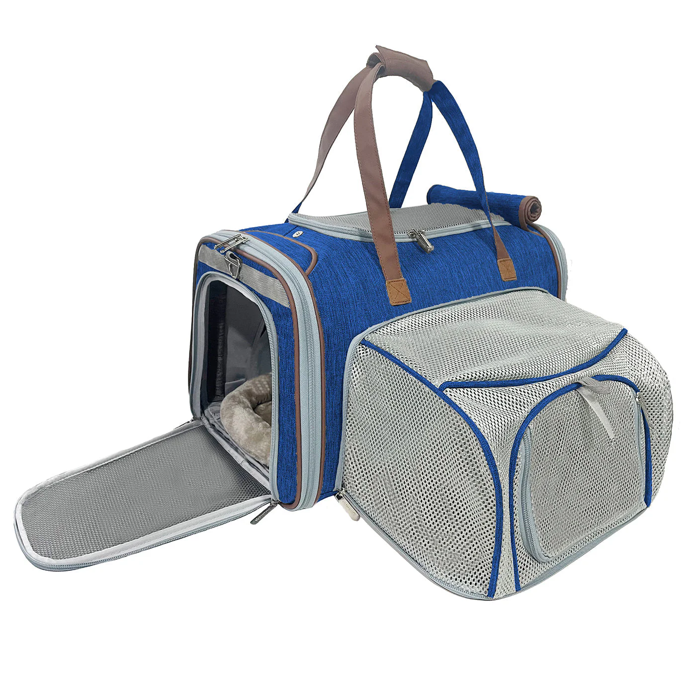 Mr. Peanut's Gold Series Big Apple XL Expandable Pet Carrier V3.0 - Image 19