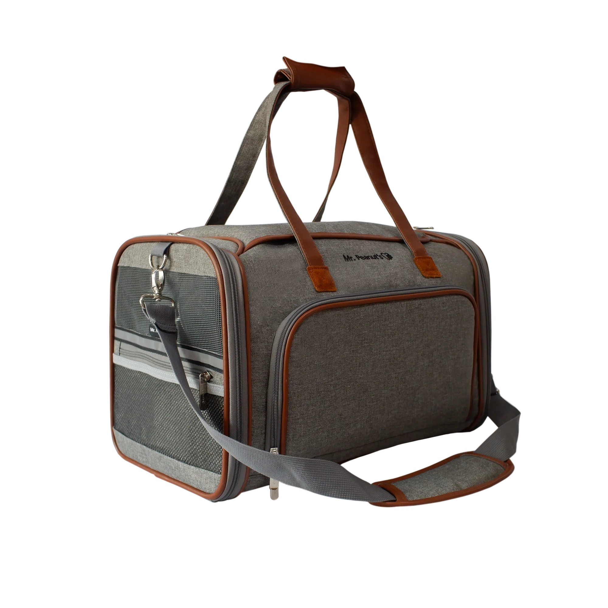 Mr. Peanut's Gold Series Standard Size Airline Compliant Double Expandable Pet Carrier - Image 4