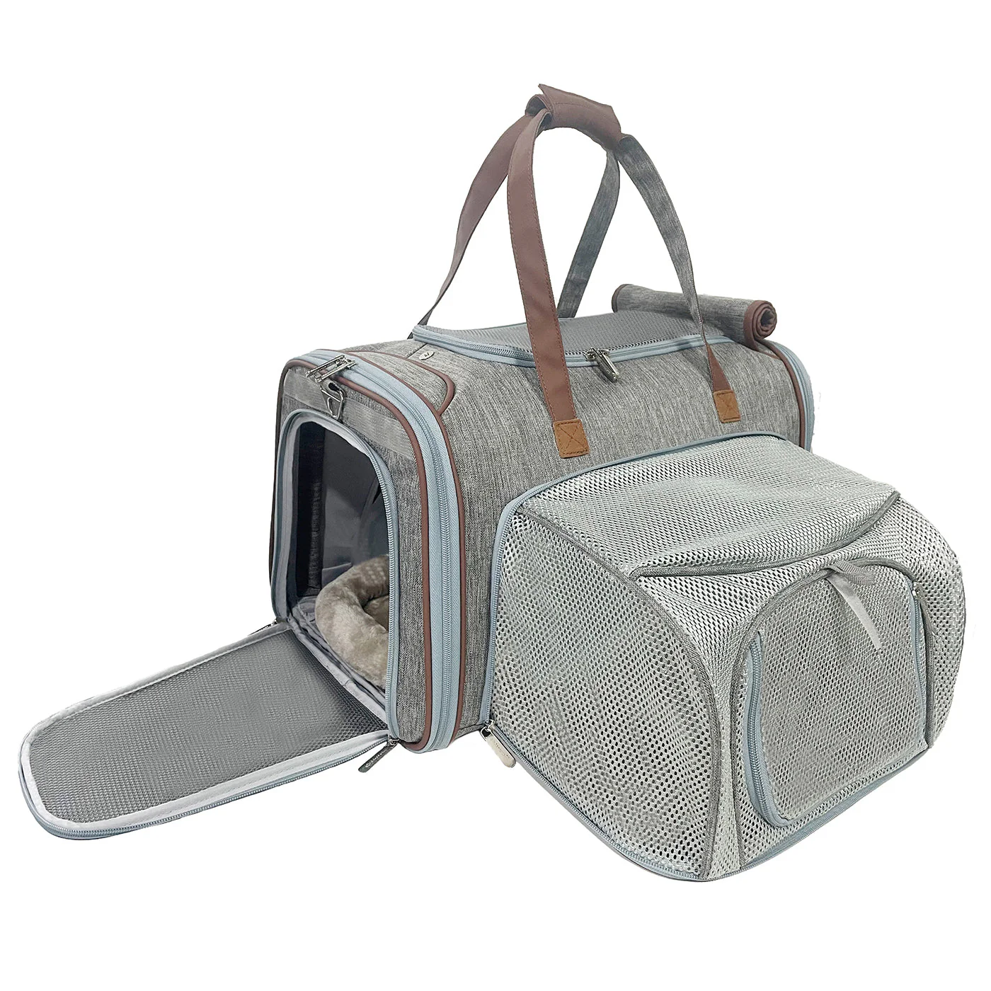 Mr. Peanut's Gold Series Standard Size Airline Compliant Expandable Pet Carrier V3.0 - Image 3