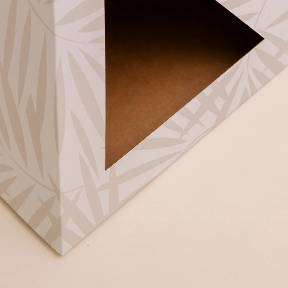 'Neutral Palm' Cardboard Cat Pyramid - Image 6