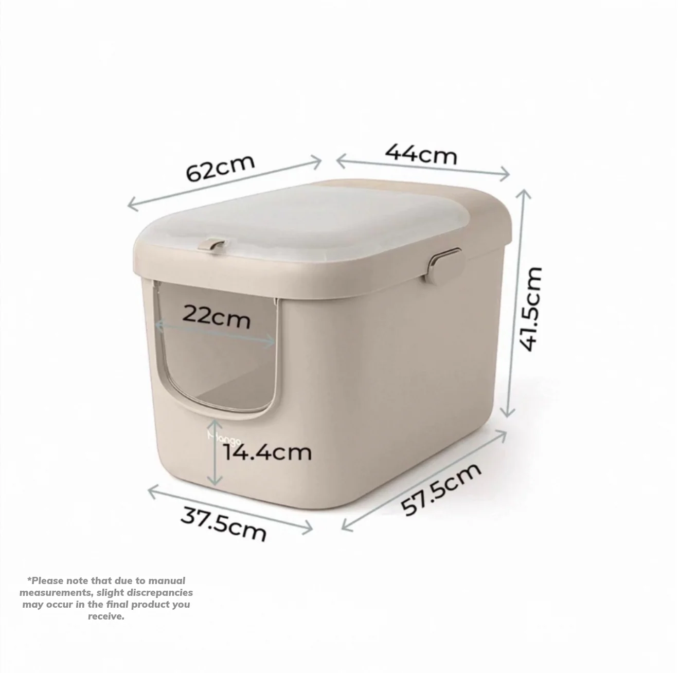 [NEW] Mango Space-Saving Enclosed Cat Litter Box – Narrow-Side Design with Low Entry - Image 7