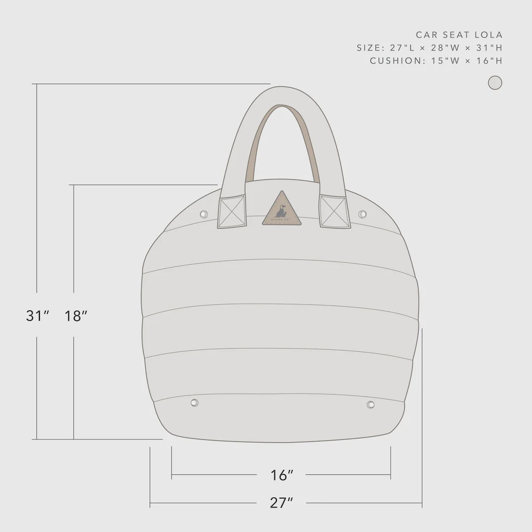 Nooee Pet Car Seat Lola - Image 13
