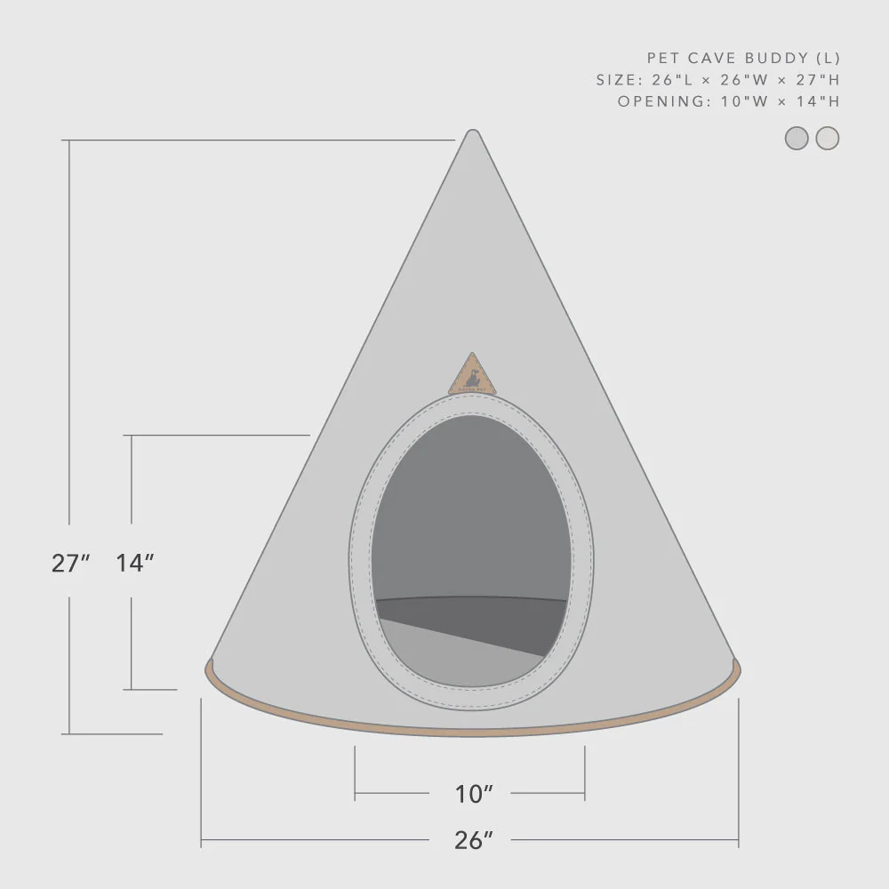 Nooee Pet Cave – Brown - Image 9