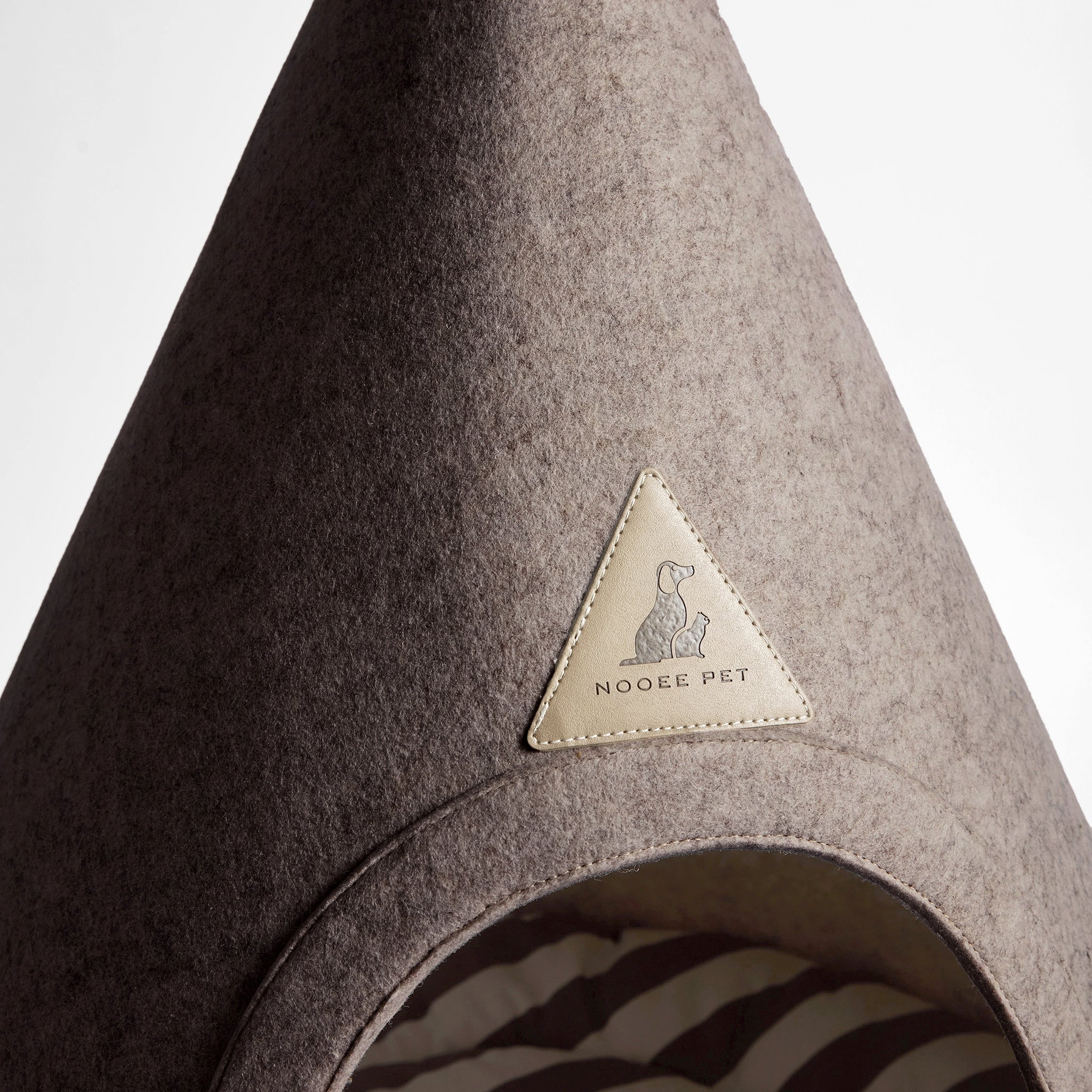 Nooee Pet Cave Lucy (M) – Cream/Brown - Image 8