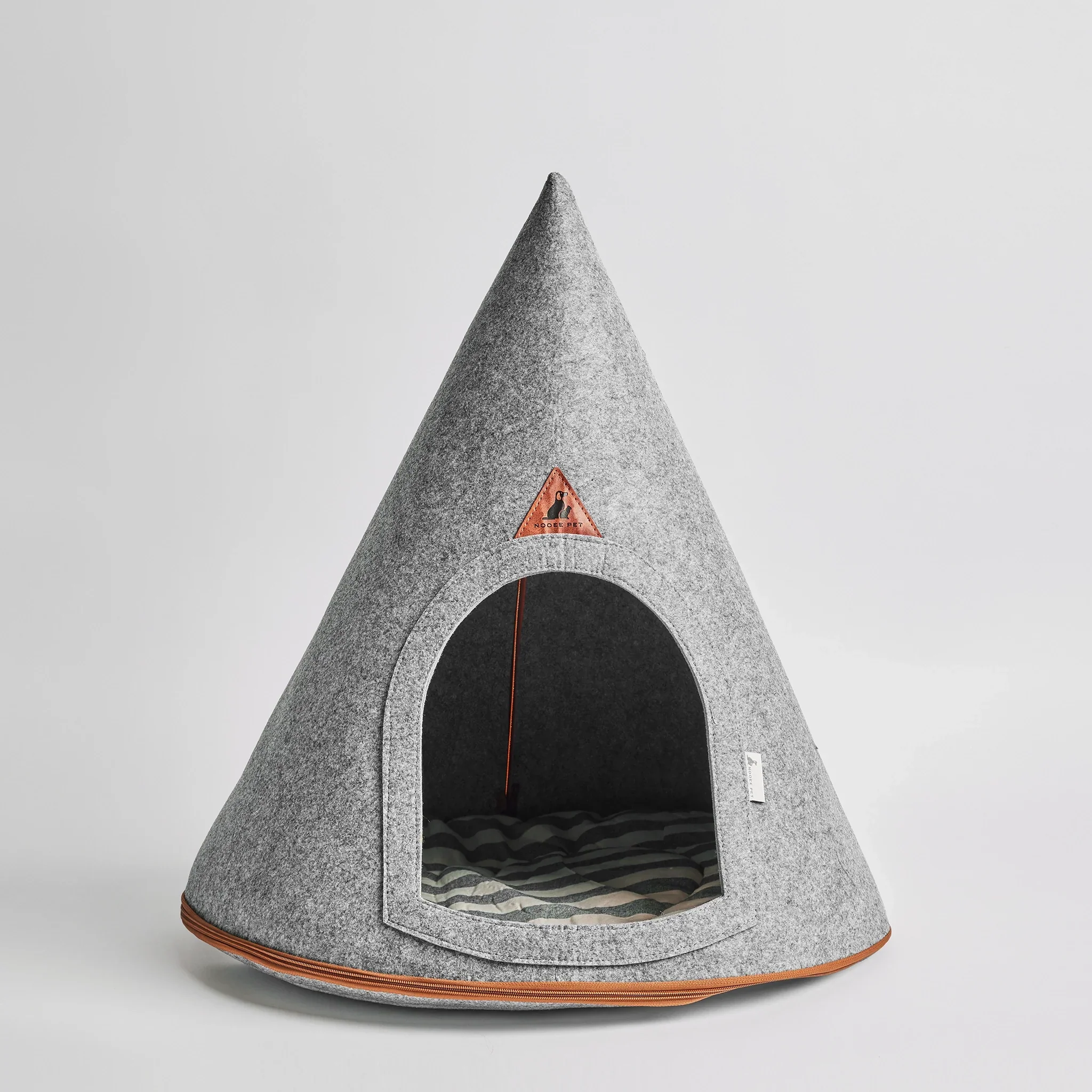 Nooee Pet Cave Molly  (XL) – Gray - Image 3