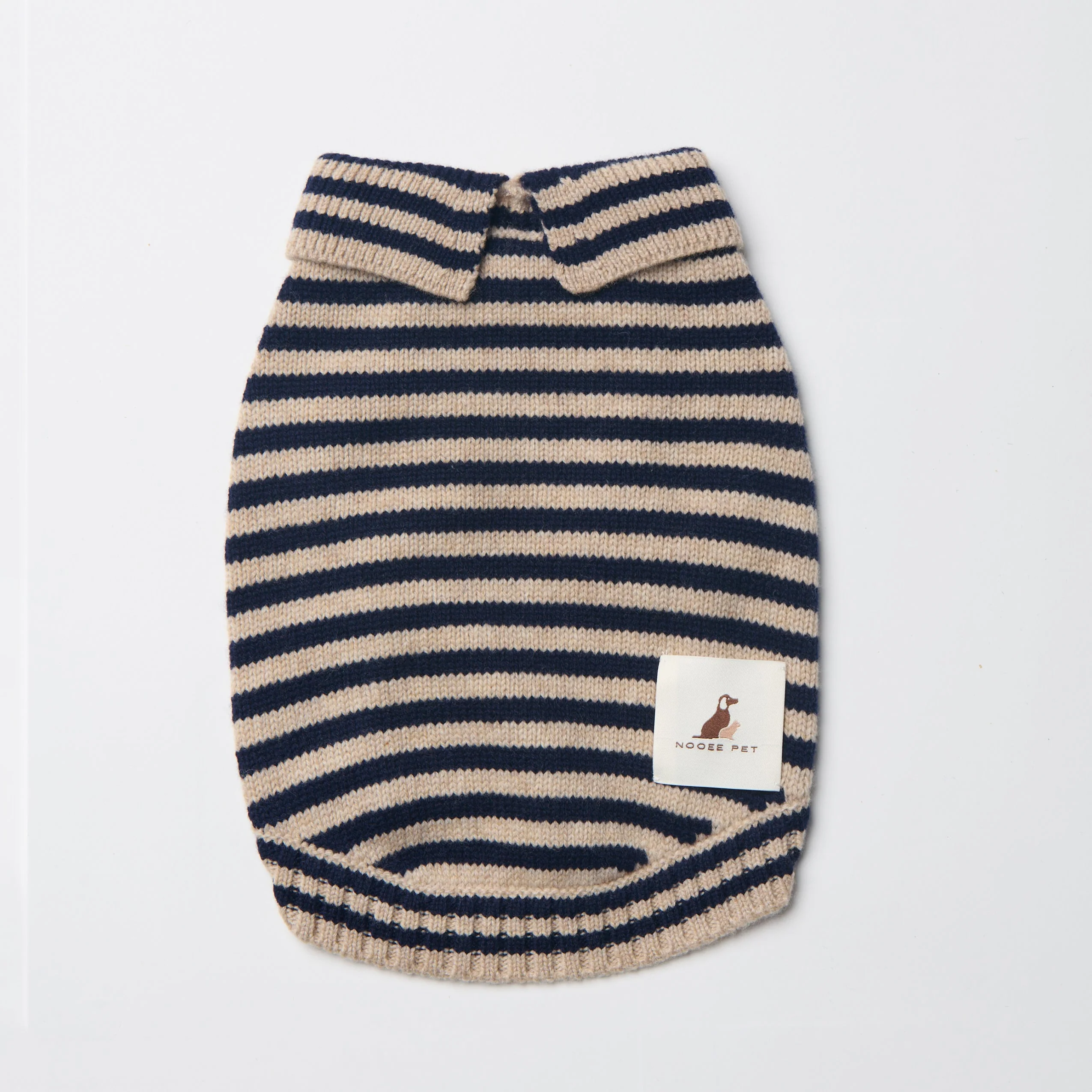 Nooee Pet Polo Wool Sweater – 100% Wool Knit with Classic Collar - Image 7