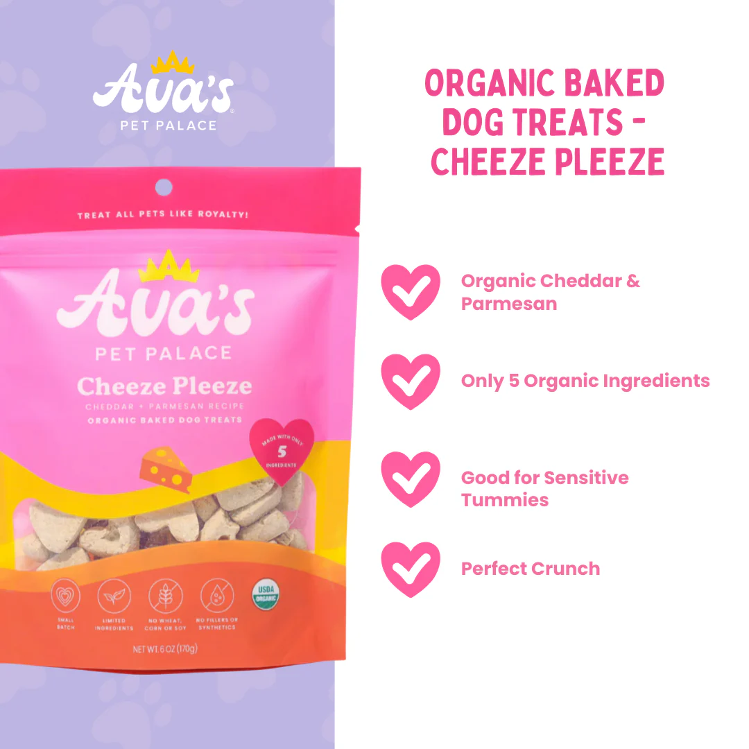Organic Baked Dog Treats - Cheeze Pleeze - Image 2