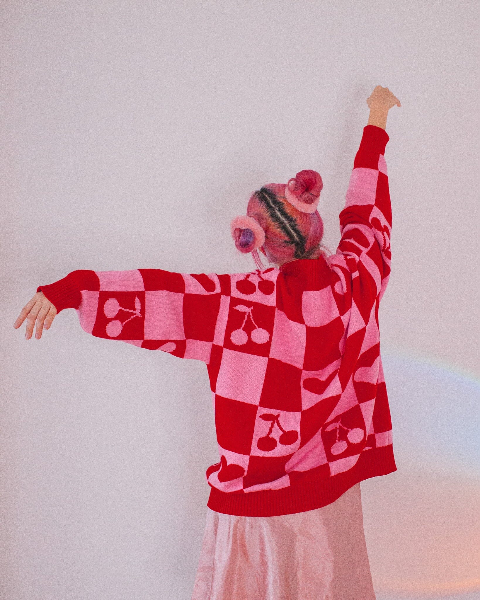 Oversized Human Knitted Love Sweater - Image 5