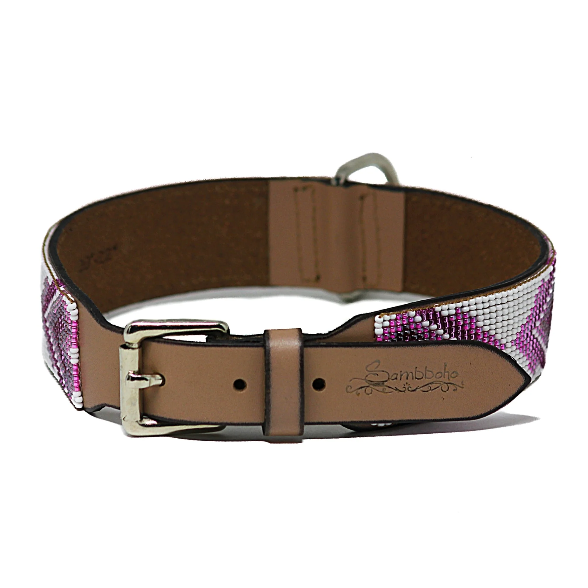 Paris Sambboho dog collar (with center D-ring) - Image 4