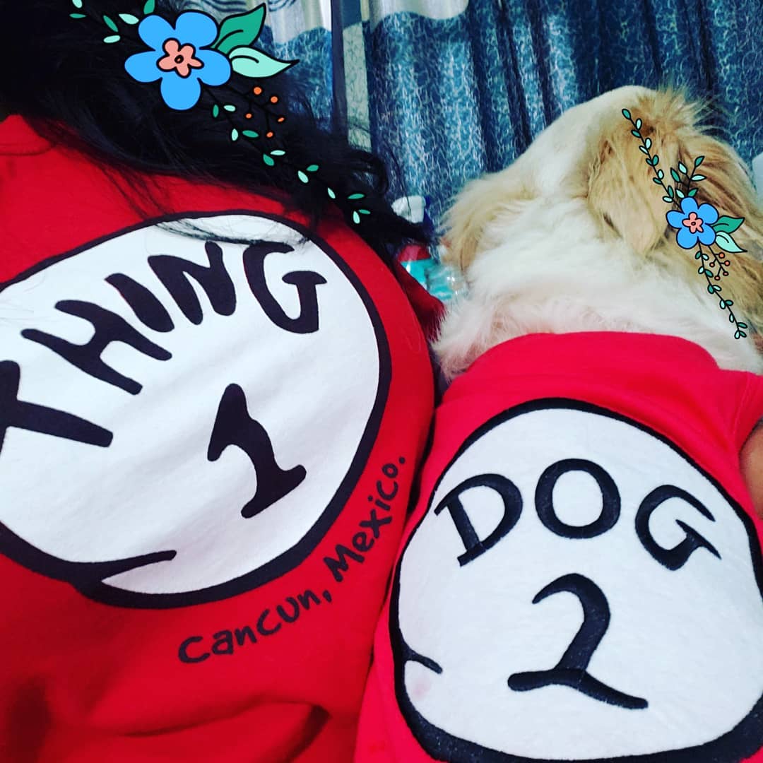 Parisian Pet 'Dog 2' Funny Slogan Dog Shirt – Playful Embroidered Pet Apparel for Dogs & Cats, Red - Image 9