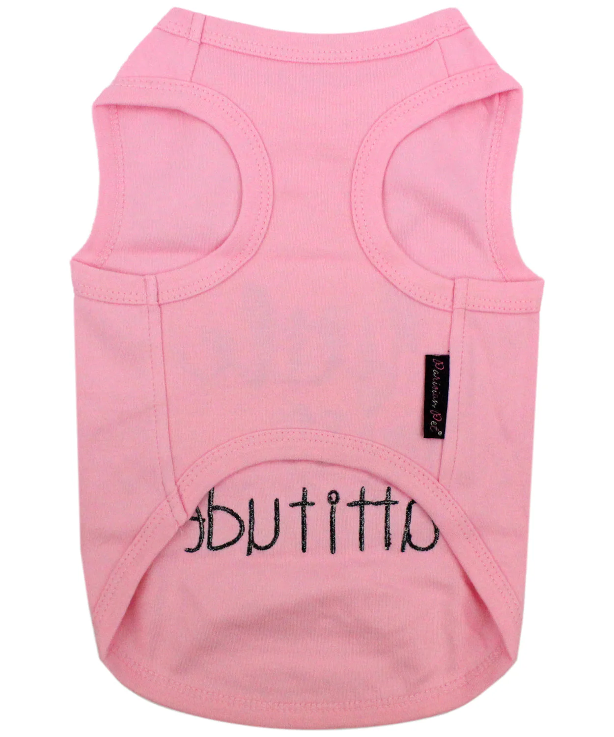 Parisian Pet 'Little Miss Attitude' Pet Shirt - Cute Dog & Cat Shirt, Pink - Image 2