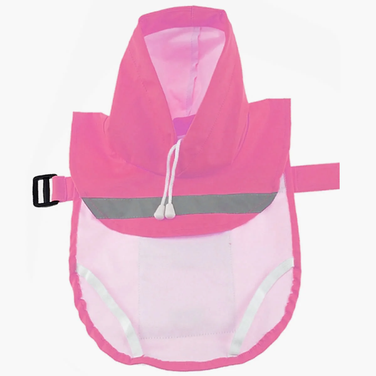 Parisian Pet 'Pink Raincoat' for Dogs & Cats, Waterproof Dog Raincoat, Designer Pet Coat, Pink - Image 2