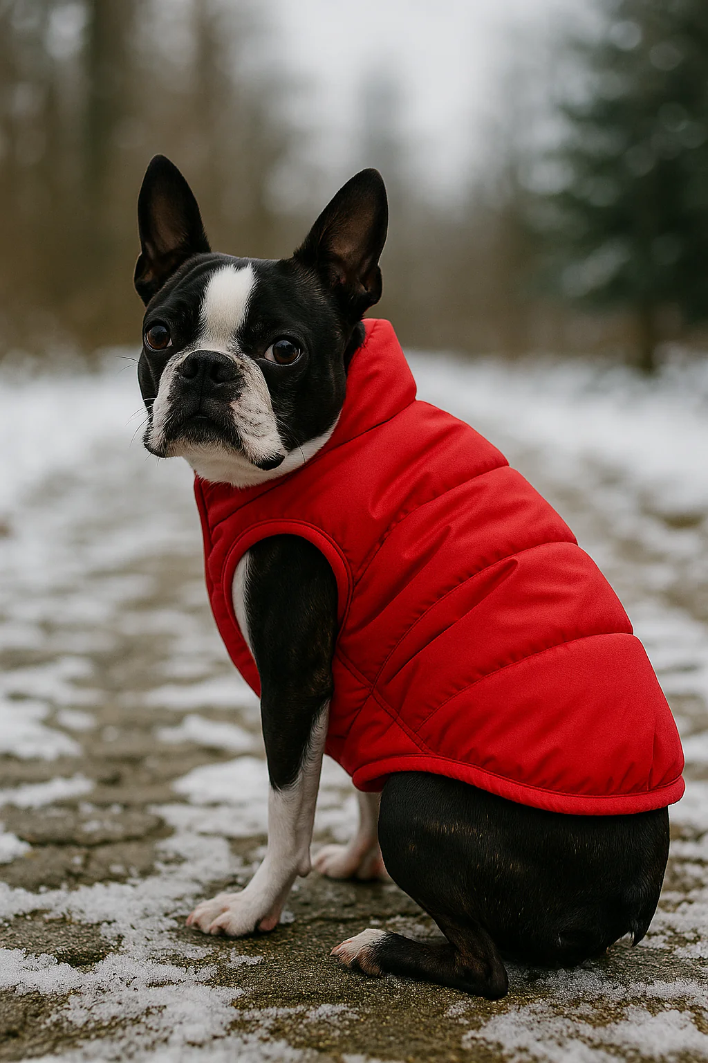 Parisian Pet 'Plaid Reversible Jacket' for Dogs & Cats, Stylish Pet Outerwear, Warm Winter Dog Jacket,-Valentine's Day - Image 11