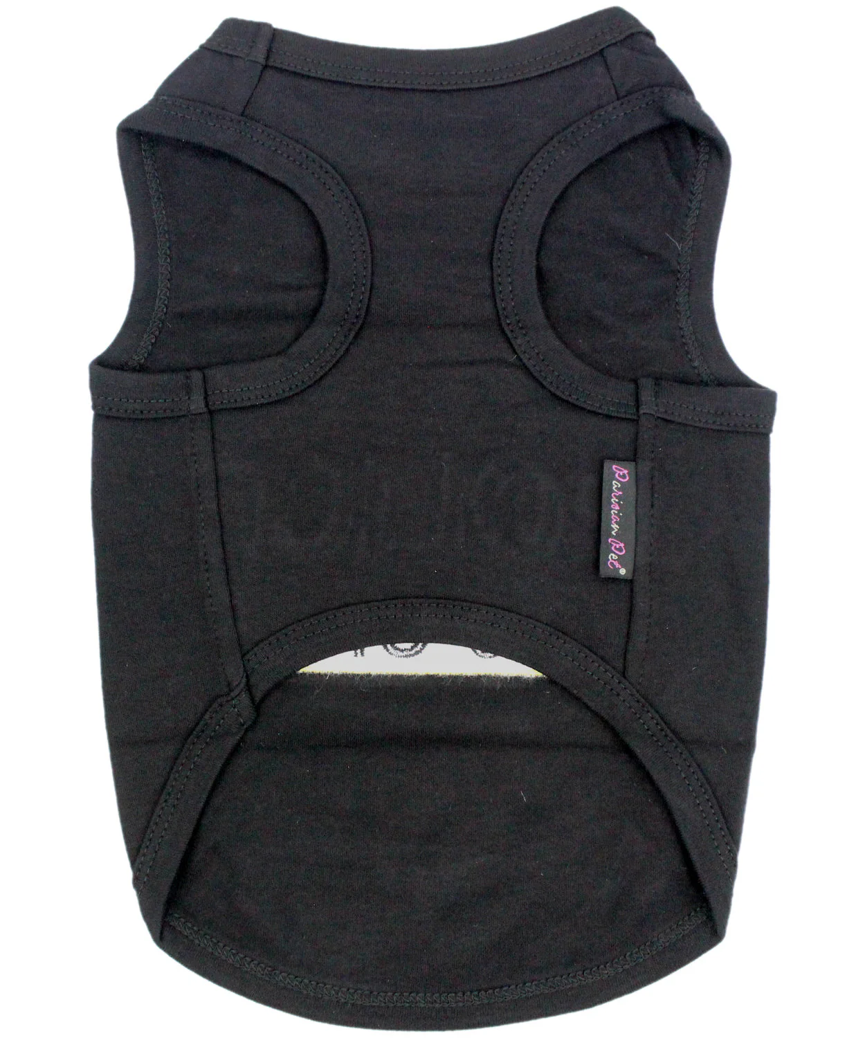 Parisian Pet 'Police' K-9 Unit Dog Outfit – Comfortable Uniform for Small Dogs & Cats, Black - Image 2