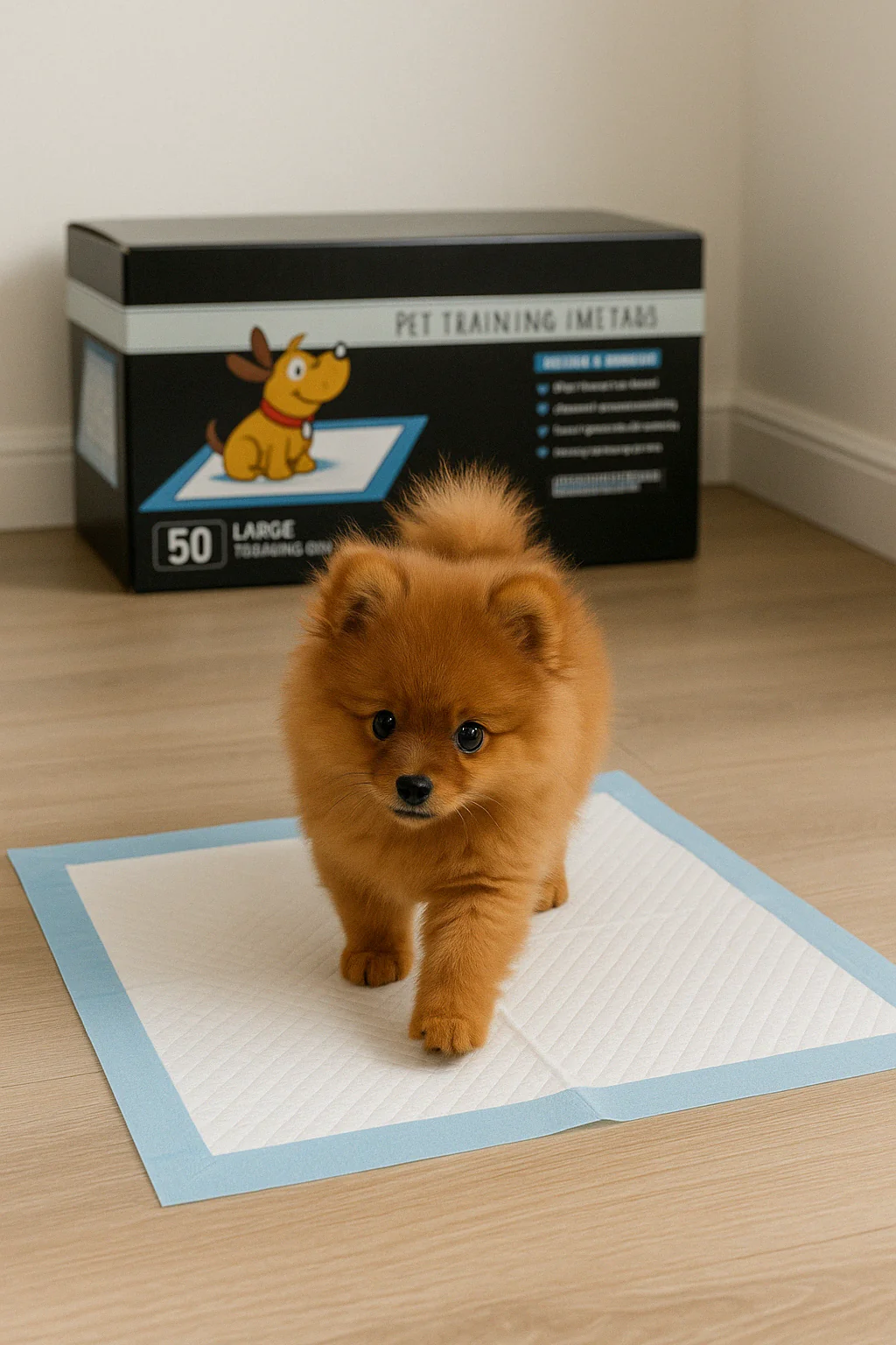 Parisian Pet 'Premium Training Pads' for Puppies & Dogs – Leakproof & Absorbent Pads, 50 Pads - Image 5