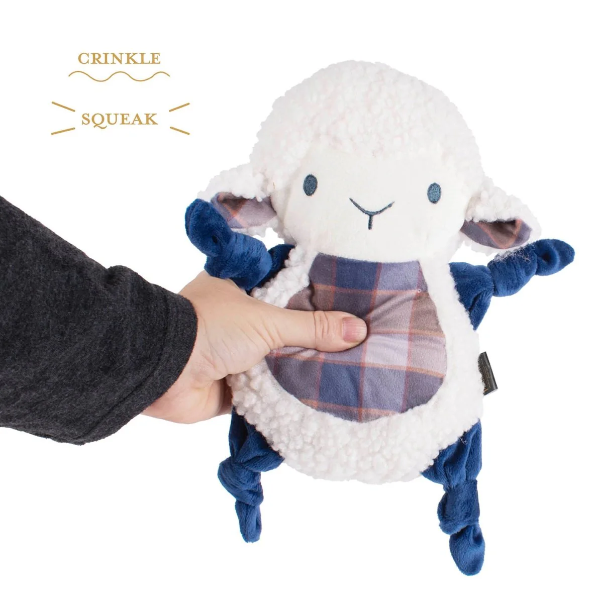 Pendleton Plush Sheep Dog Toy - Image 2