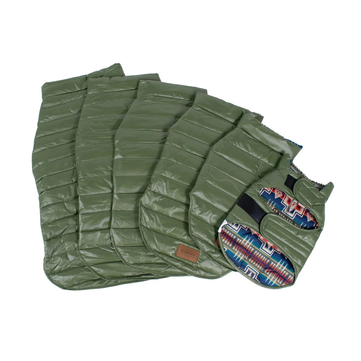 Pendleton Puffer Dog Coat - Image 12