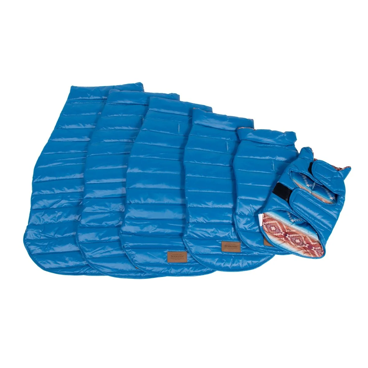Pendleton Puffer Dog Coat - Image 3