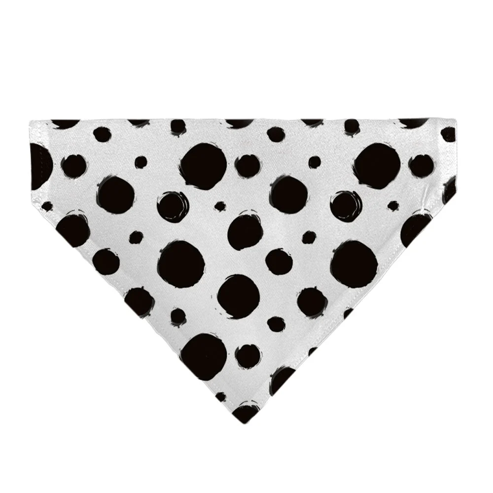 Pet Bandana - 101 Dalmatians Cruella's Spots White/Black - Image 2