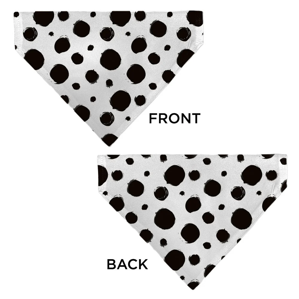 Pet Bandana - 101 Dalmatians Cruella's Spots White/Black - Image 3