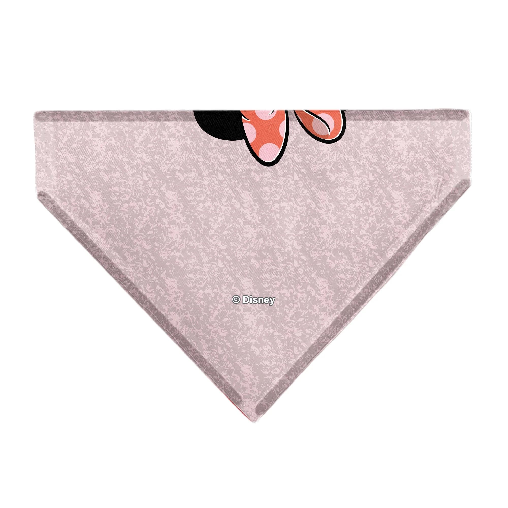 Pet Bandana - Minnie Mouse BE KIND Peace Pose Pinks - Image 2