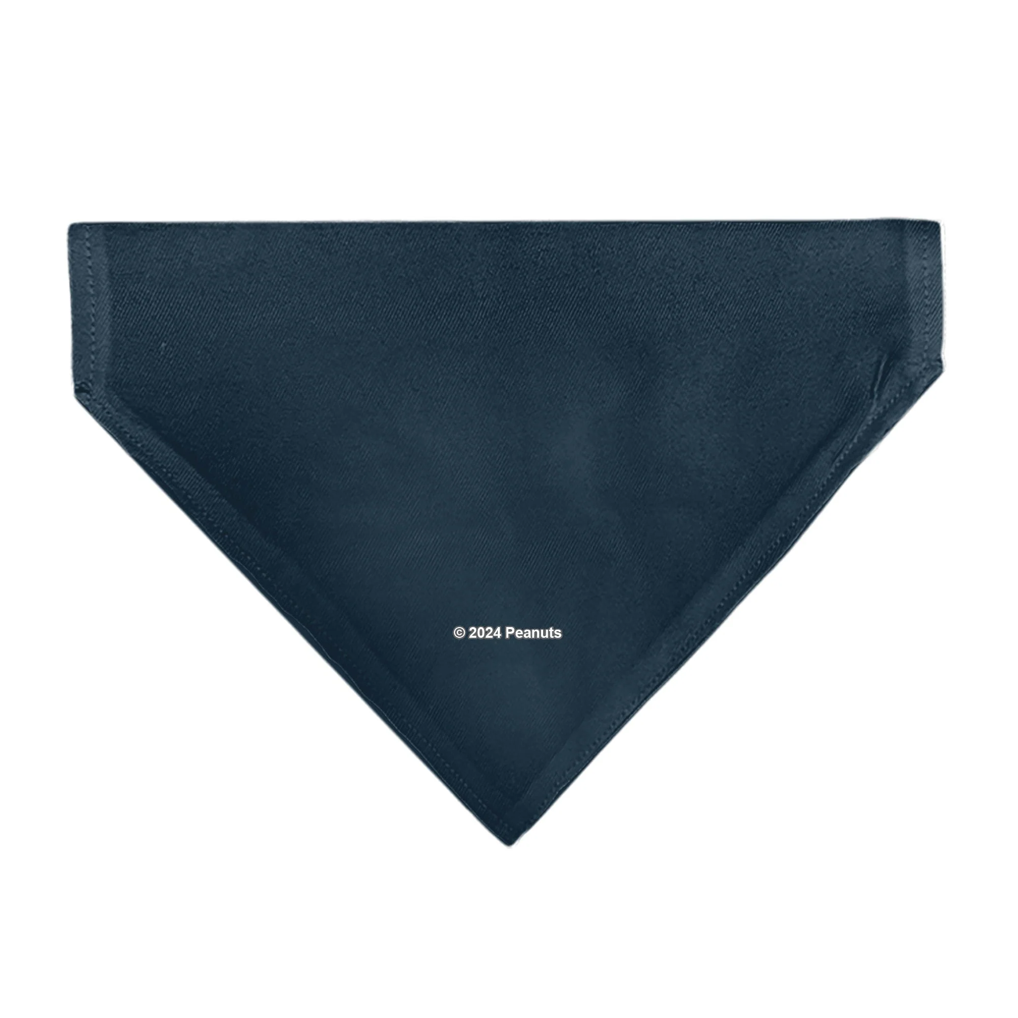 Pet Bandana - Peanuts Astronaut Snoopy I NEED MY SPACE Pose Blue - Image 2