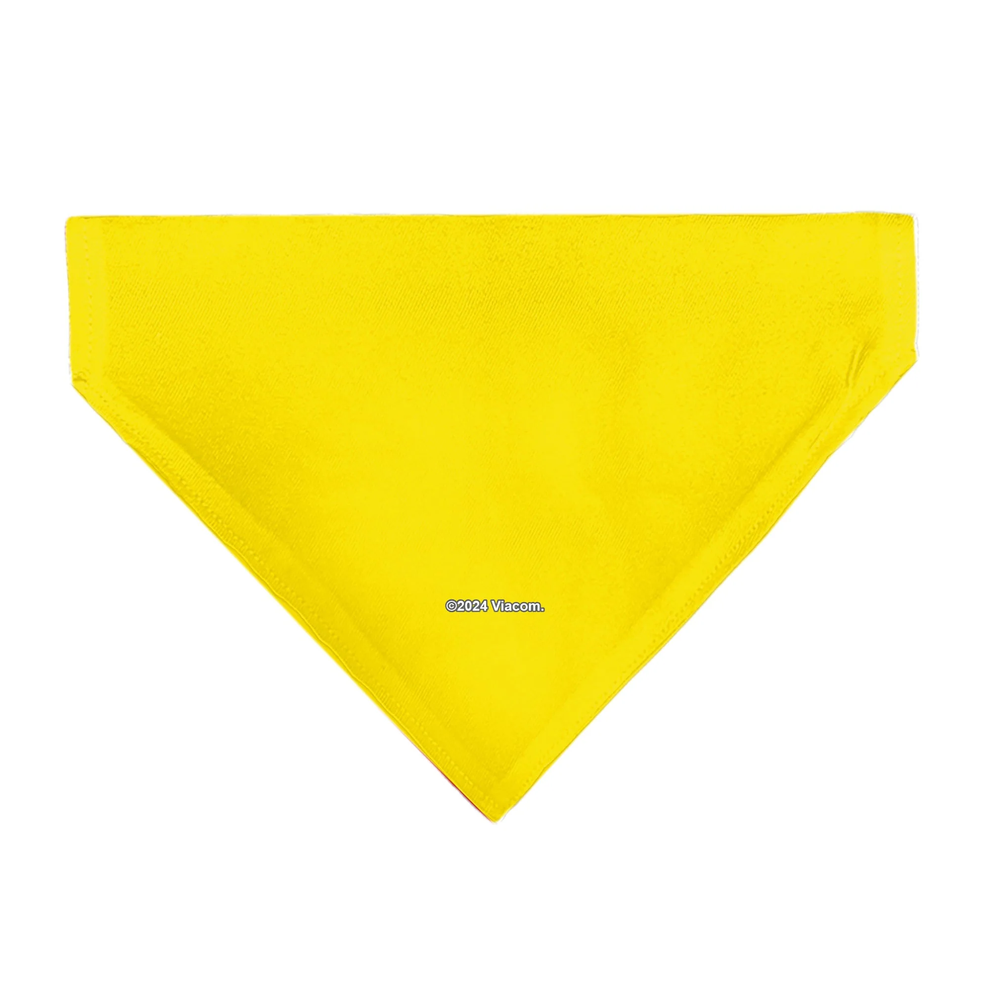 Pet Bandana - SpongeBob SquarePants and Friends SOAK UP POSITIVITY Pose Yellow - Image 2