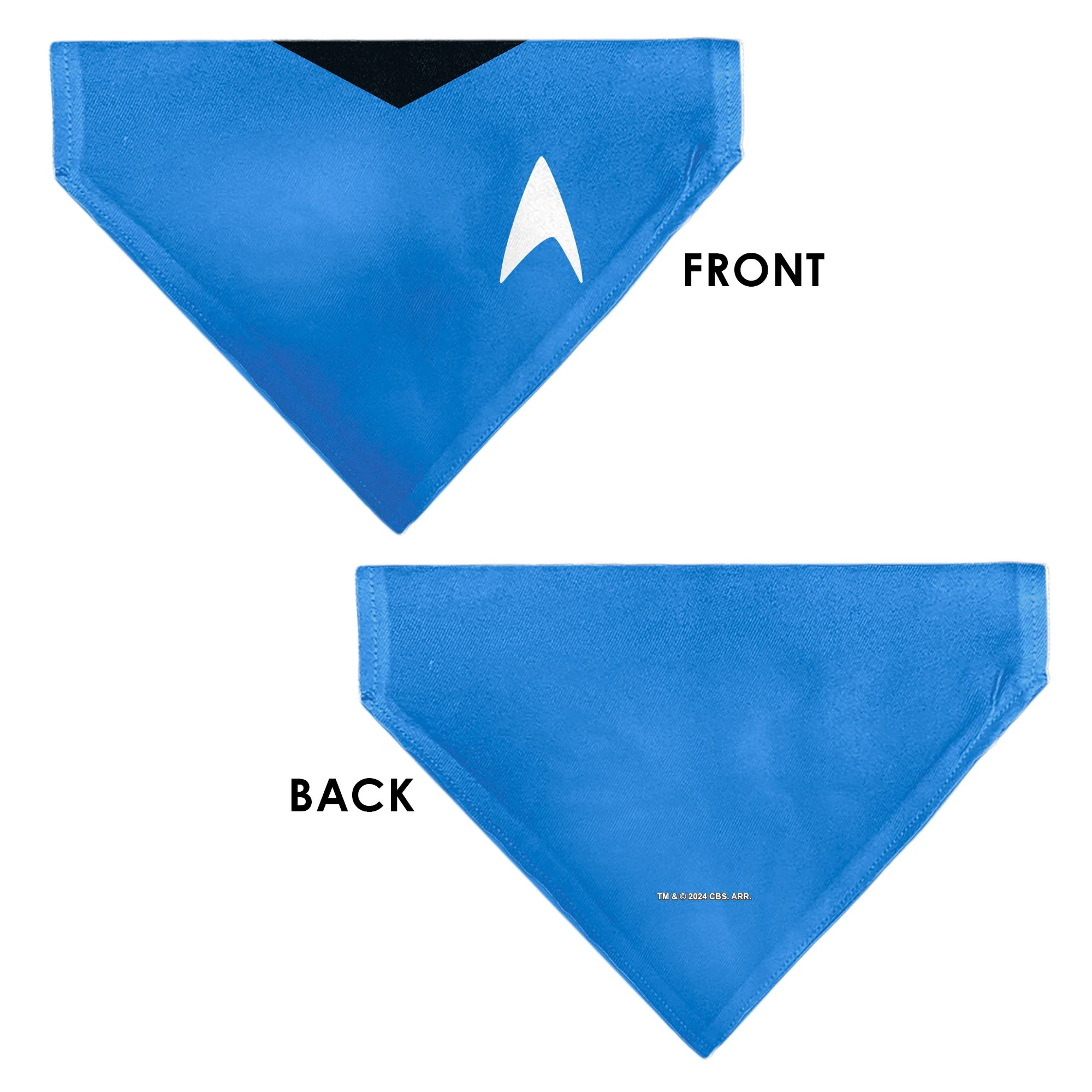 Pet Bandana - Star Trek Original Series Blue Uniform Print - Image 3