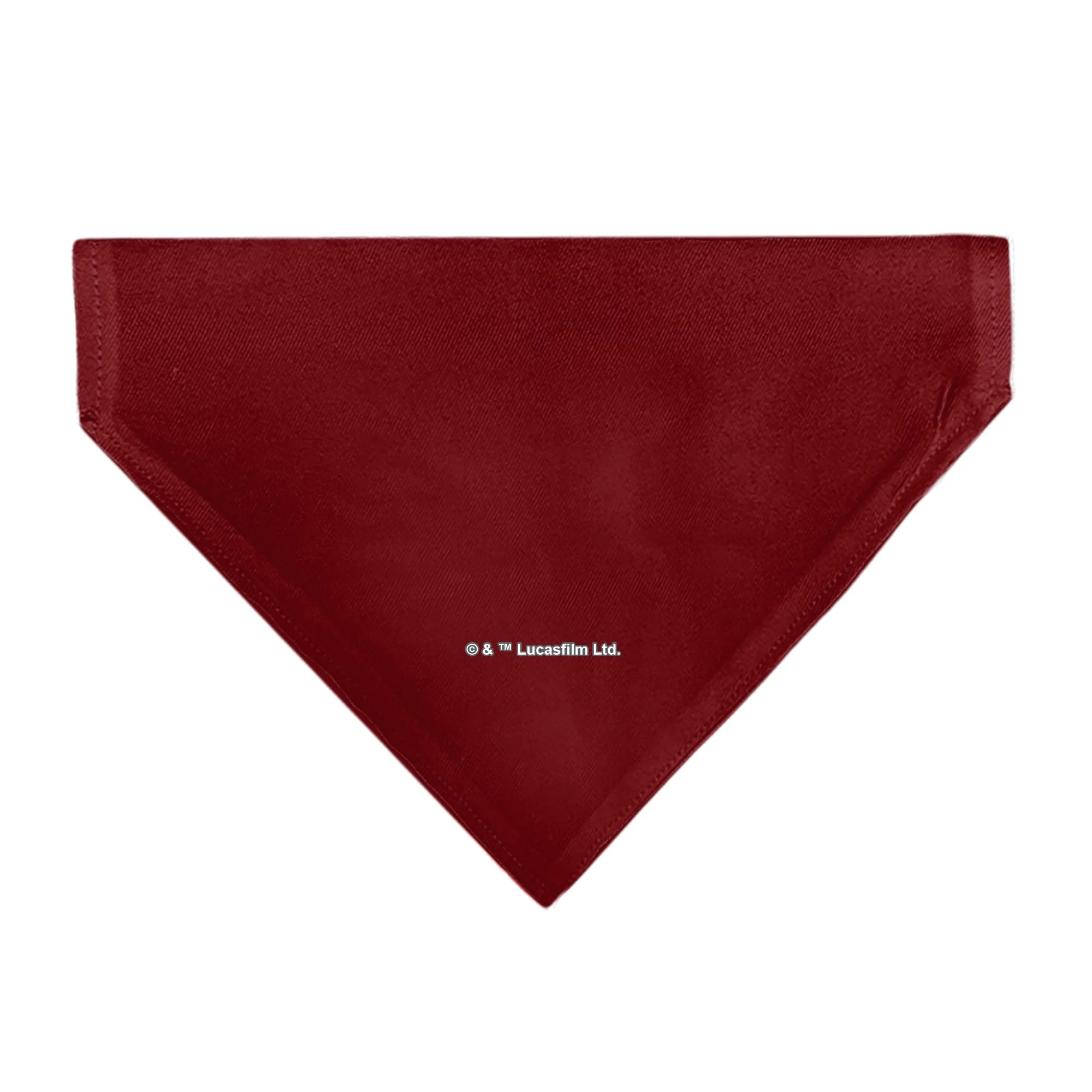 Pet Bandana - Star Wars TROOPER Text and Stormtrooper Pop Art Pose Reds/Black - Image 2