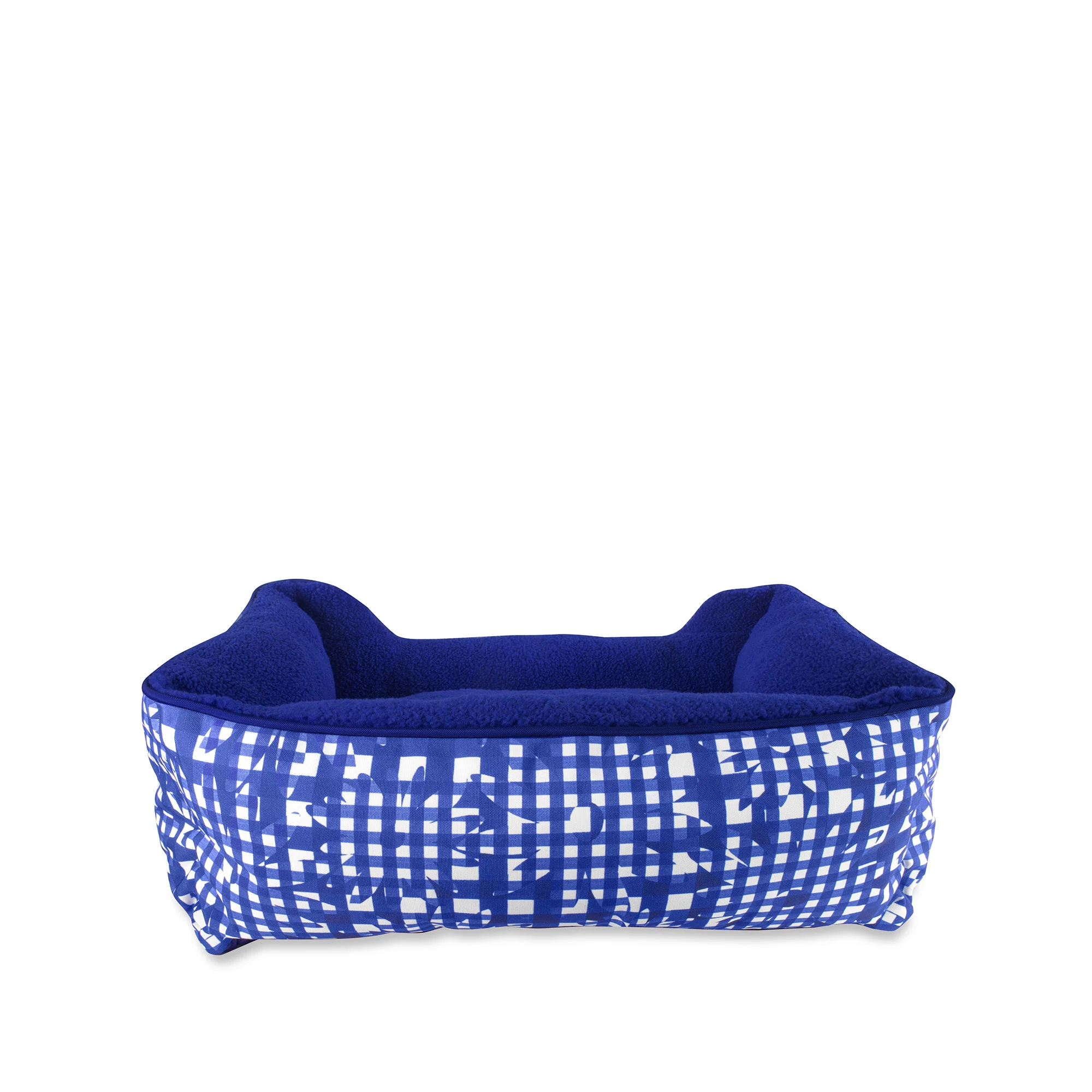 Kate Spade Navy Gingham Bed - Image 3