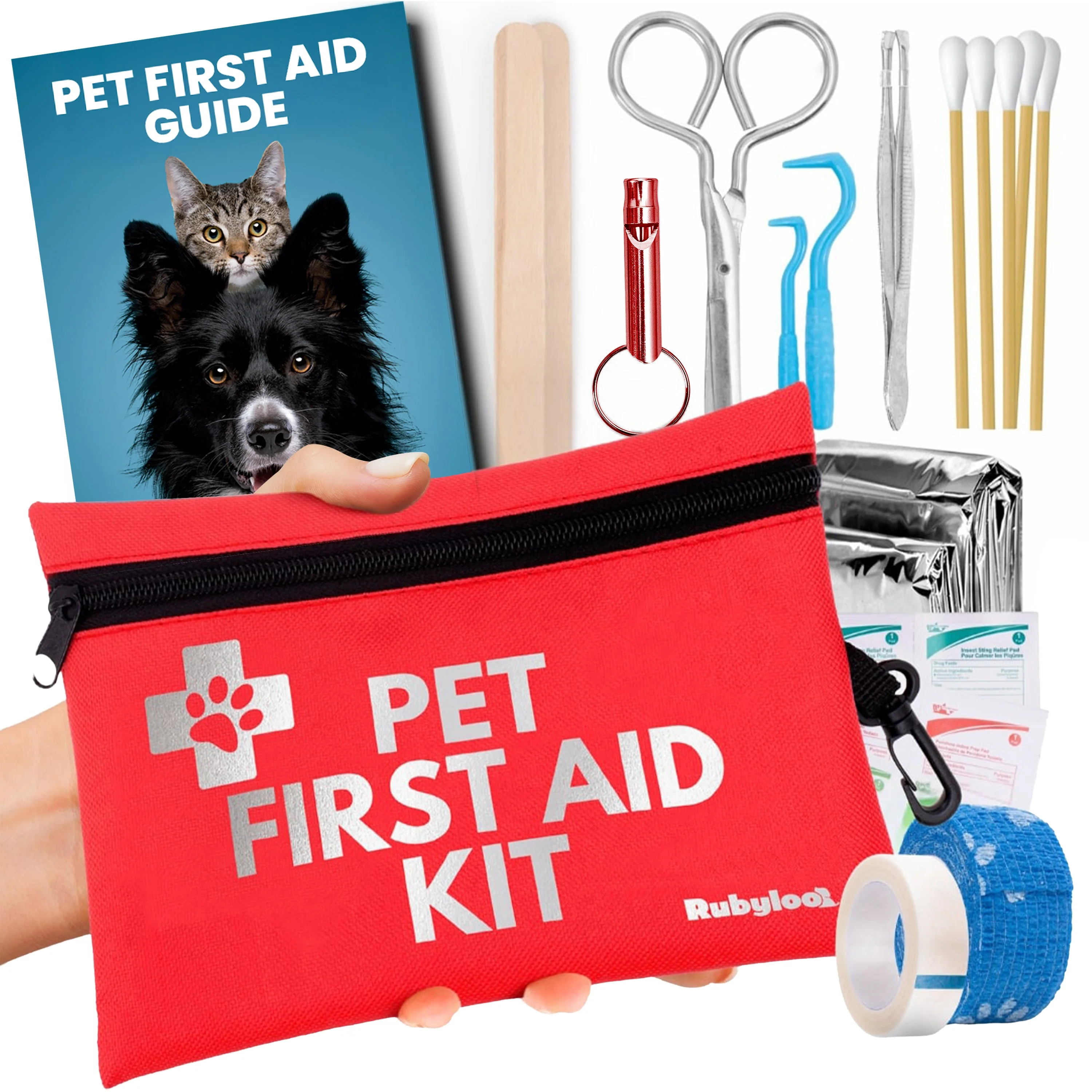 Pet First Aid Kit for Dogs & Cats with Vet-Approved Essentials - Image 9