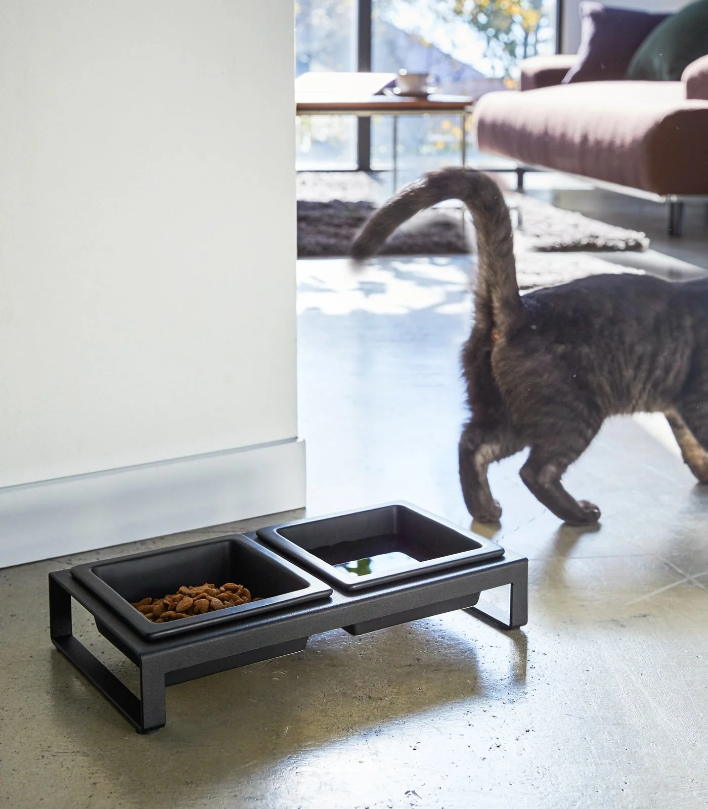 Pet Food Bowl - Steel + Ceramic - Image 9